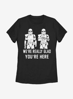 Star Wars: The Rise Of Skywalker Glad Troopers Womens T-Shirt