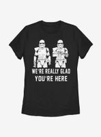 Star Wars: The Rise Of Skywalker Glad Troopers Womens T-Shirt