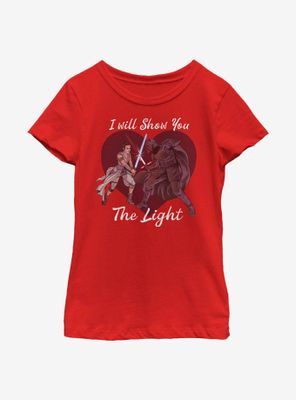 Star Wars: The Rise Of Skywalker I Will Show You Light Youth Girls T-Shirt