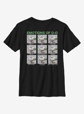 Star Wars: The Rise Of Skywalker Emotions D-O Youth T-Shirt