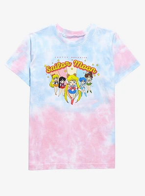 Sailor Moon Chibi Scouts Group Toddler Tie-Dye T-Shirt - BoxLunch Exclusive