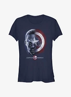 Marvel The Falcon And Winter Soldier Sam Shield Girls T-Shirt