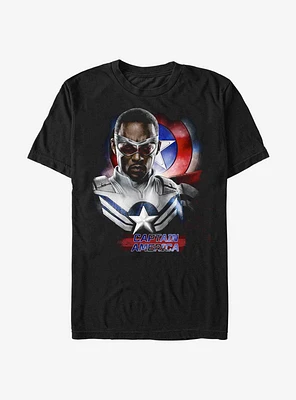 Marvel The Falcon And Winter Soldier Captain America Sam Wilson Pose T-Shirt