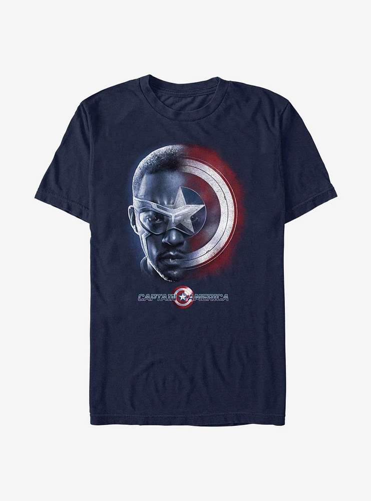 Marvel The Falcon And Winter Soldier Sam Shield T-Shirt