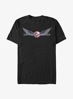 Marvel The Falcon And Winter Soldier Captain America Logo T-Shirt