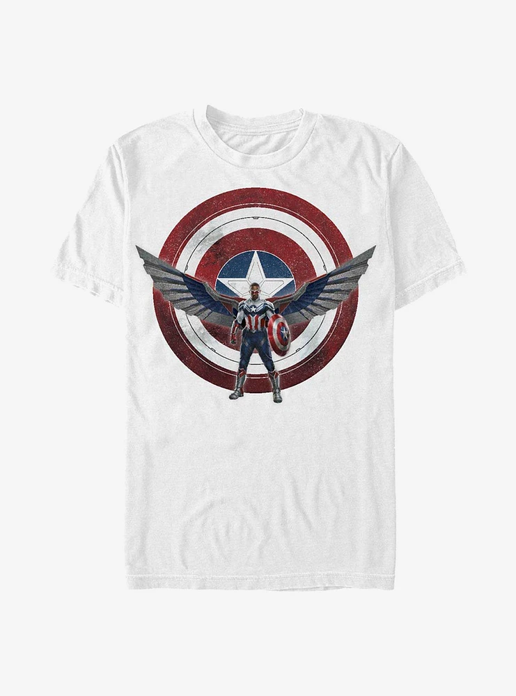 Marvel The Falcon And Winter Soldier Sam Wilson Is Captain America T-Shirt