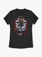 Marvel The Falcon And Winter Soldier Meet Captain America Womens T-Shirt