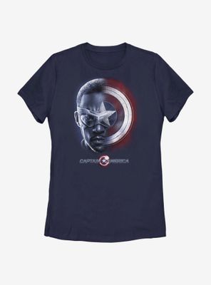 Marvel The Falcon And Winter Soldier Sam Shield Womens T-Shirt
