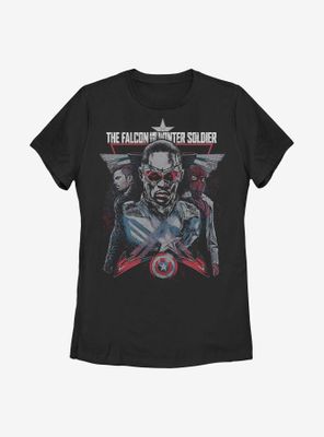 Marvel The Falcon And Winter Soldier Legacy Womens T-Shirt