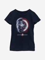 Marvel The Falcon And Winter Soldier Sam Shield Youth Girls T-Shirt