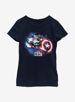 Marvel The Falcon And Winter Soldier Captain America Sam Youth Girls T-Shirt