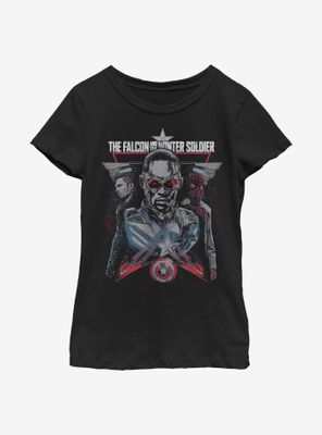 Marvel The Falcon And Winter Soldier Legacy Youth Girls T-Shirt