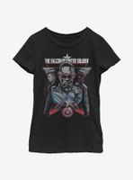 Marvel The Falcon And Winter Soldier Legacy Youth Girls T-Shirt