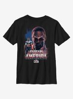Marvel The Falcon And Winter Soldier Meet Captain America Youth T-Shirt