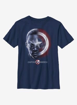 Marvel The Falcon And Winter Soldier Sam Shield Youth T-Shirt