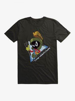 Space Jam: A New Legacy Marvin The Martian Triangle Grid T-Shirt