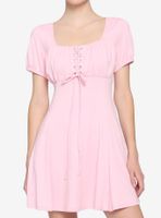 Pastel Pink Empire Dress