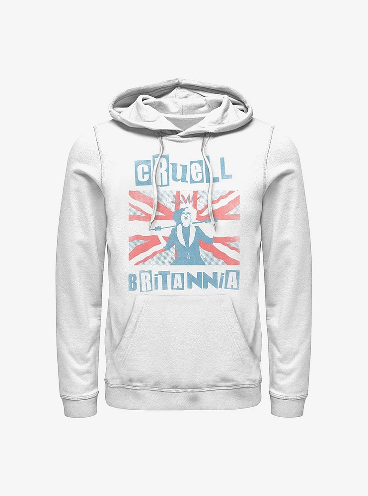 Disney Cruella Cruell Britannia Hoodie