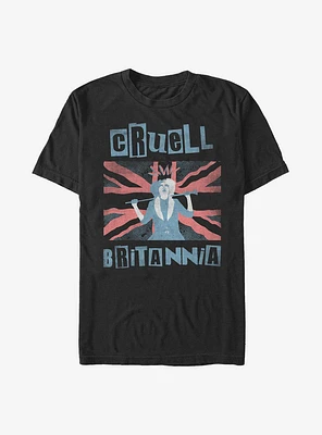 Disney Cruella Cruell Britannia T-Shirt