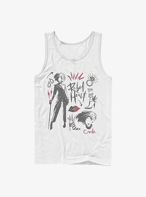 Disney Cruella Fashion Sketches Tank