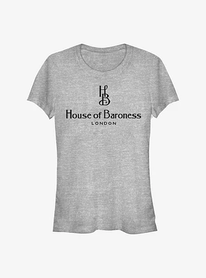 Disney Cruella House Of Baroness London Logo Girls T-Shirt