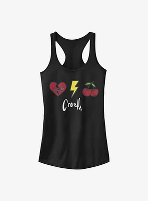 Disney Cruella Icons Girls Tank