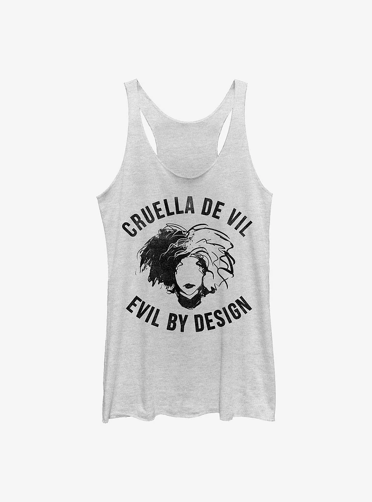 Disney Cruella Evil By Design Girls Tank