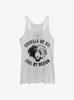 Disney Cruella Evil By Design Girls Tank