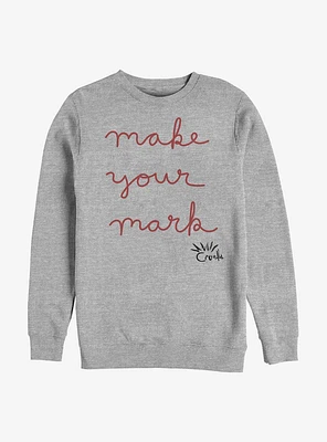 Disney Cruella Make Your Mark Crew Sweatshirt