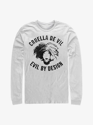 Disney Cruella Evil By Design Long-Sleeve T-Shirt