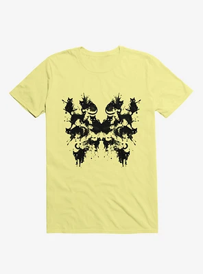 Rorschach Test Cat's On My Mind T-Shirt