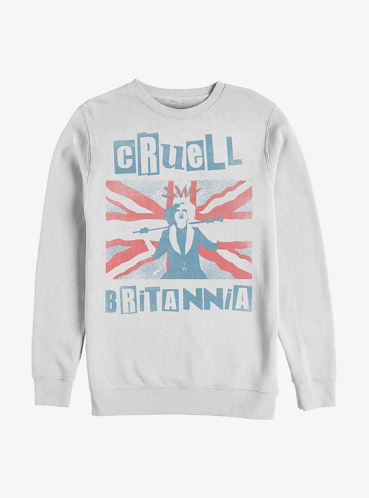 Disney Cruella Britannia Sweatshirt