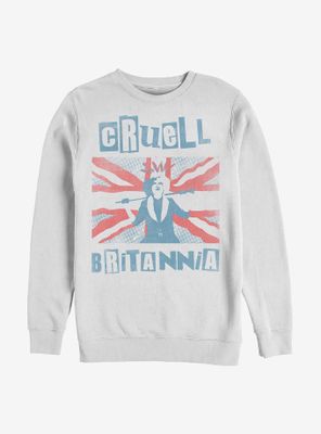 Disney Cruella Britannia Sweatshirt