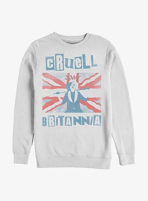 Disney Cruella Britannia Sweatshirt
