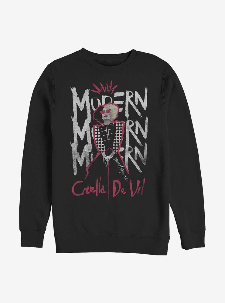 Disney Cruella Modern Masterpiece Sweatshirt