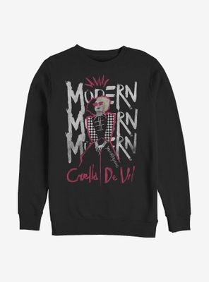 Disney Cruella Modern Masterpiece Sweatshirt