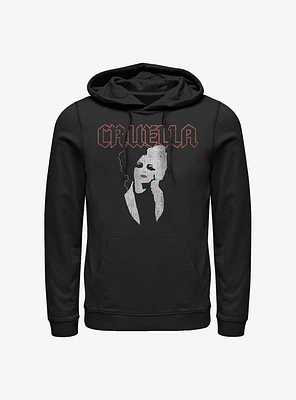 Disney Cruella Rock Style Hoodie