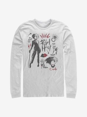 Disney Cruella Fashion Sketch Long-Sleeve T-Shirt