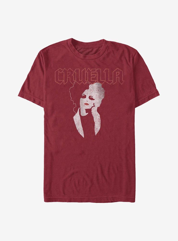 Disney Cruella Rock Style T-Shirt