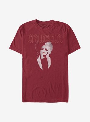Disney Cruella Rock Style T-Shirt