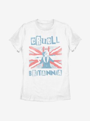 Disney Cruella Britannia Womens T-Shirt