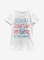 Disney Cruella Britannia Youth Girls T-Shirt