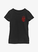 Disney Cruella Emblem Youth Girls T-Shirt