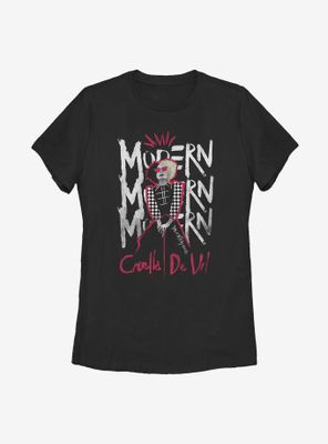 Disney Cruella Modern Masterpiece Womens T-Shirt
