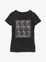 Disney Cruella Negatives Youth Girls T-Shirt