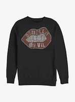 Disney Cruella De Vil Lips Sweatshirt