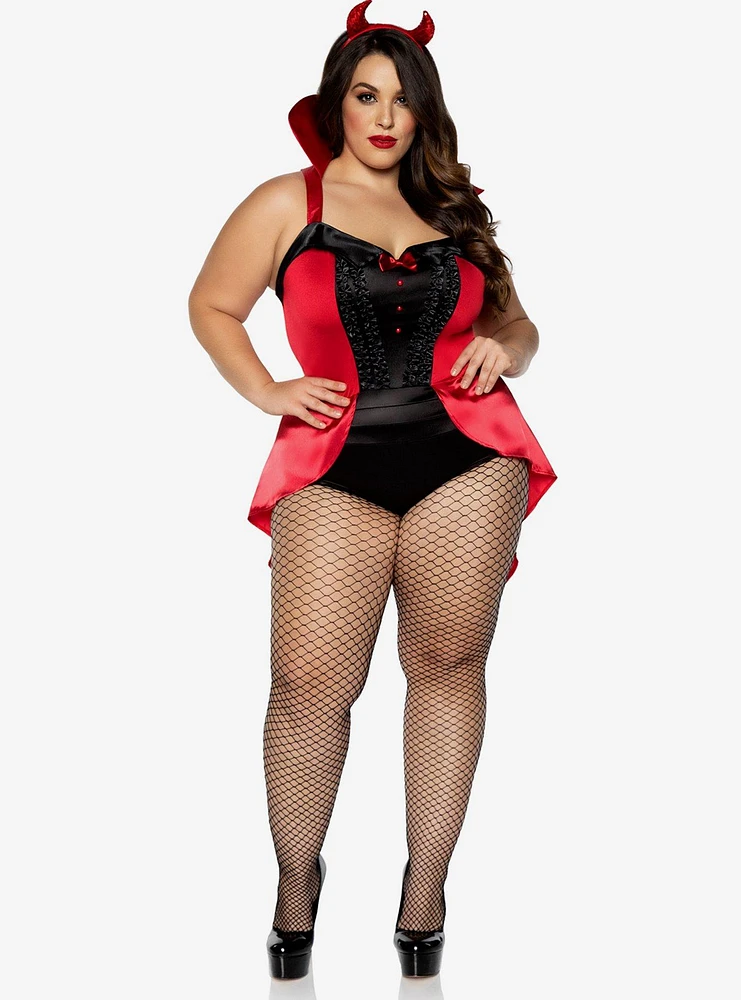 3 Piece Devilish Darling Costume Plus