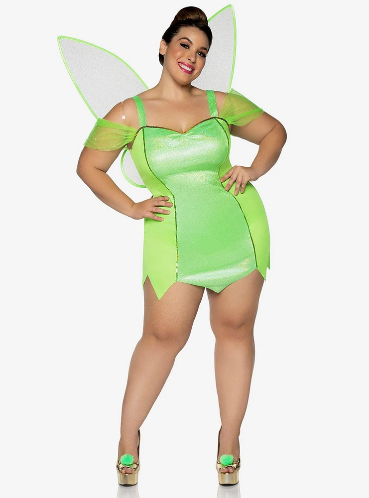 4 Piece Pretty Pixie Costume Plus