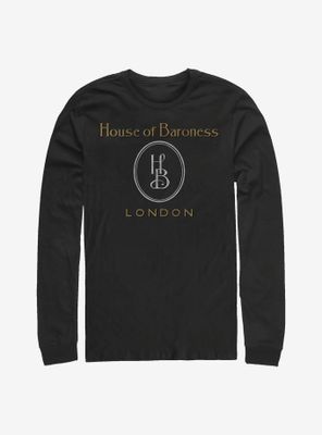 Disney Cruella House Of Baroness London Logo Long-Sleeve T-Shirt