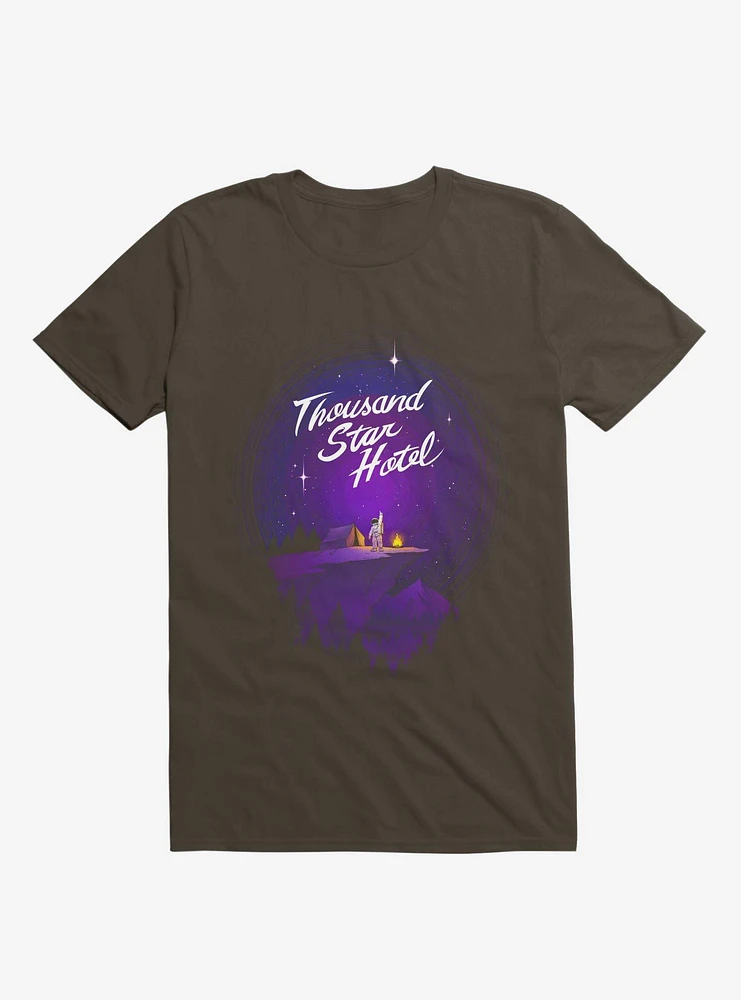 Thousand Star Hotel Brown T-Shirt